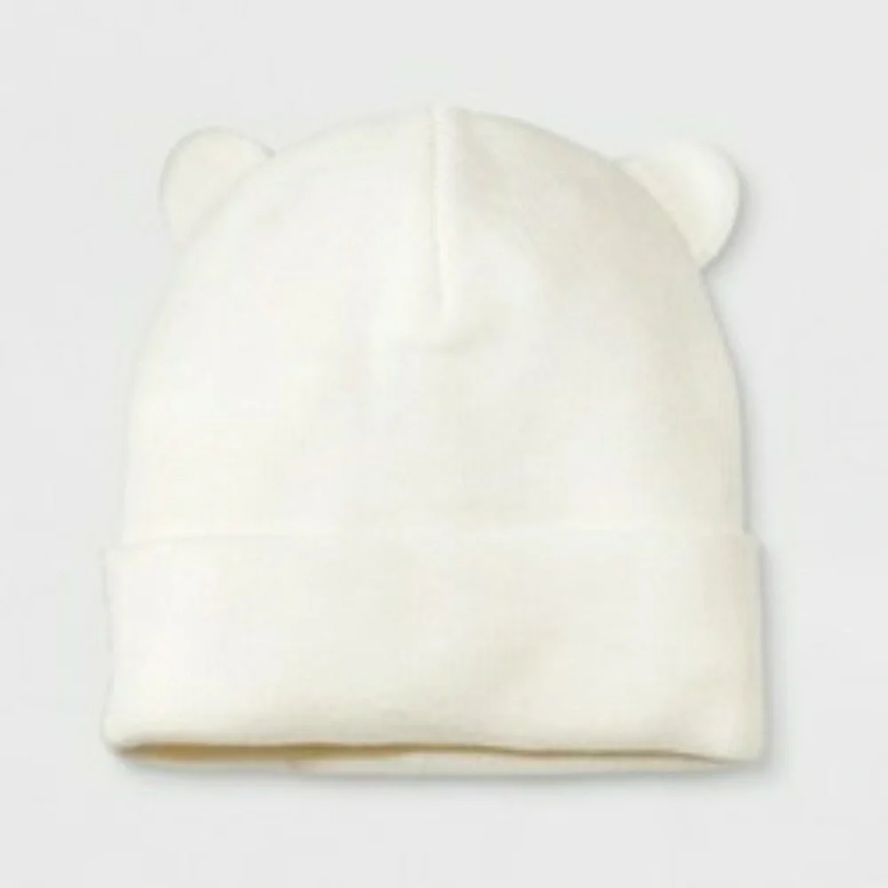 Kids Cuffed Critter Beanie Cream Youth